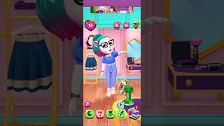 My talking Angela 2shortvideo my games angela2timeTomfoodfofor dlovermy mytaklingangela2 [upl. by Neehcas804]