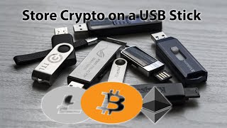 How to make a 3 usb drive into a secure crypto wallet [upl. by Mckay]