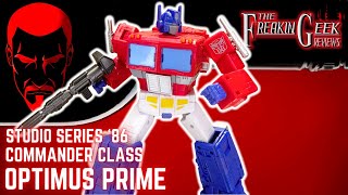 Studio Series 86 Commander OPTIMUS PRIME EmGos Transformers Reviews N Stuff [upl. by Danni]