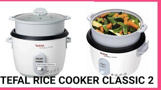 UNBOXING TEFAL RICE COOKER CLASSIC 2 WITH STEAMER [upl. by Reni]