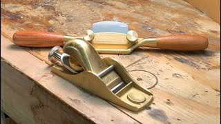 Luban Quangsheng Bronze No 102 Block Plane and Spokeshave Unboxing [upl. by Bentlee]