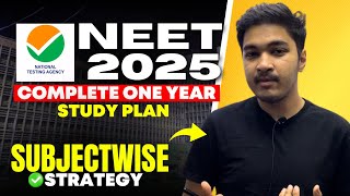 NEET 2025  One Year Complete Strategy amp Study Plan to Score 700 Marks  Soyeb Aftab [upl. by Warrin474]