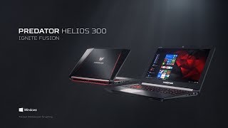 Acer  Predator Helios 300 Gaming Laptop – Ignite Fusion [upl. by Htiekram]