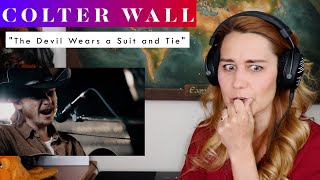 Colter Wall quotThe Devil Wears a Suit and Tiequot REACTION amp ANALYSIS by Vocal Coach  Opera Singer [upl. by Accebar]