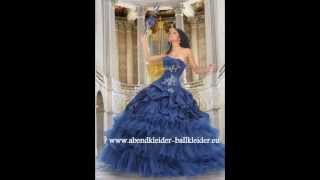 Blaues Ballkleid Sissi Kleid [upl. by Maffa923]