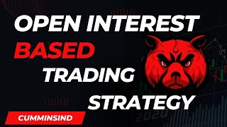 How to Trade With Highest Open Interest Strike Level  Intraday Trading Strategy  CUMMINSIND [upl. by Ardnauq]