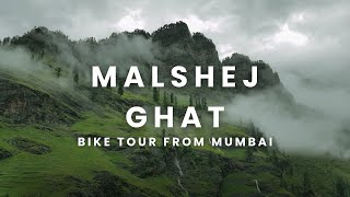 Malshej Ghat In Monsoon  Malshej Ghat Bike Ride  Malshej Ghat Waterfall [upl. by Wehttam]