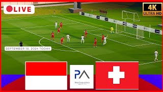 ⚽ Live Indonesia vs Switzerland U16  Pinatar Super Cup 2024 Match I eFootball Live Gameplay [upl. by Collis306]