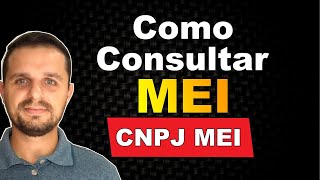 Como Consultar MEI CNPJ MEI e Descobrir se a Empresa está ATIVA [upl. by Kora759]