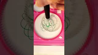 Spirometer satisfying spirograph oddlysatisfying spirography art spiroart drawing spirodiy [upl. by Arze]