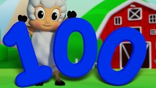 Number Song 1 to 100  Learn To Count  Big Number Song  3D Numbers Rhyme Song by Farmees [upl. by Ydnar]