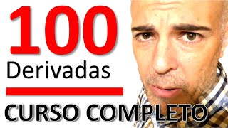 100 DERIVADAS RESUELTAS APRENDER A DERIVAR DESDE CERO Curso completo [upl. by Minardi598]