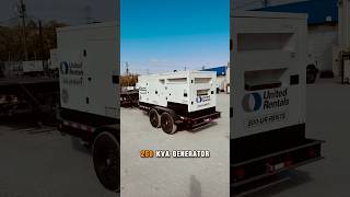 Hauling Power⚡️Hitching a 250 kVA Generator to the Wheel Lift towinglife [upl. by Oznerol]