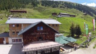 Weidener Hütte Nafinger Hütte Inntaler Höhenweg MTB Transalproute [upl. by Otero]