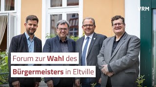 Forum zur Bürgermeisterwahl in Eltville [upl. by Eremaj721]