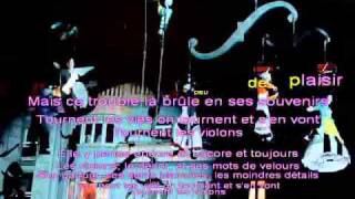 Tournent les violons de jean jacques goldman karaoke by biccounnet [upl. by Wynnie565]