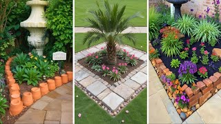 Creative Garden Edgings Ideas Enhance Your Garden with Stylish Borders [upl. by Fanchie]