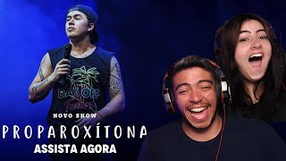 WHINDERSSON NUNES em PROPAROXÍTONA SHOW COMPLETO  REACT [upl. by Filide]