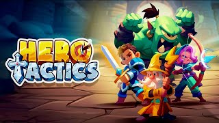 Hero Tactics 2 Player Game Gameplay AndroidIOS [upl. by Analos]