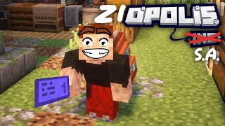 Minecraft ZIOPOLIS SA 💰 [upl. by Aitetel101]