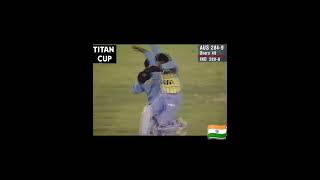 6 Runs 6 Balls Sachin Bowling Last Over Titan Cup India vs Australia [upl. by Aneleairam]