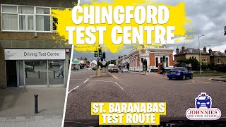 CHINGFORD TEST ROUTE  ST BARNABAS ROAD  CHINGFORD DRIVING TEST CENTRE [upl. by Tnilf]