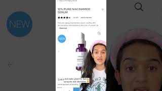 New La Roche Posay niacinamide serum review [upl. by Hiltner]