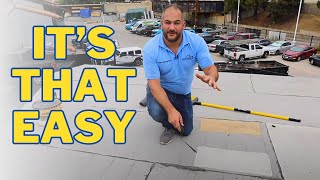 How to Fix a Flat Roof what other roofers dont want you to know [upl. by Chapell]