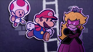 The Upwards Castle Chase  Paper Mario StopMotion [upl. by Amsirak]