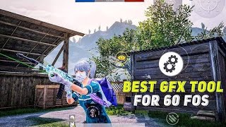 Best Gfx Tool For Pubg amp Bgmi 60 Fps Unlocked 🔓 ✅34 Update [upl. by Nnylekoorb26]