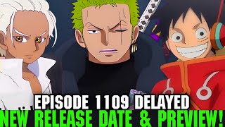 ONE PIECE LATEST EPISODE 1109 ENGLISH SUB RELEASE DATE amp PREVIEW [upl. by Antonietta]