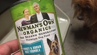 Newmans Own Organics  Turkey and Brown Rice Formula [upl. by Herbie]