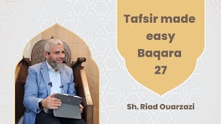 Tafsir made easy Baqara 27Sh Riad Ouarzazi Tafsir Tafseer Quran riad ouarzazi tafseerquran [upl. by Alethia441]