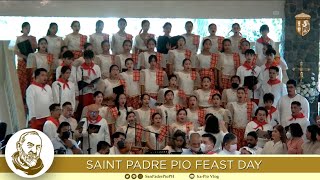 GLORIA  St Padre Pio Feast Day  Sto Tomas City Batangas [upl. by Behlke240]