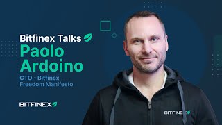 Bitfinex Talks  Paolo Ardoino [upl. by Irtimid]