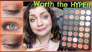 Morphe 35O Palette  InDepth Review Swatches amp Mini Tutorials [upl. by Eelarbed298]