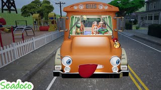 Wheels On The Bus Song  Seadoco Nursery Rhymes [upl. by Akiehs]