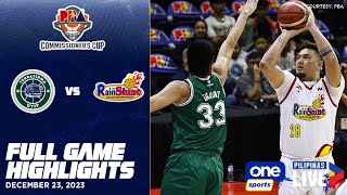 Terrafirma vs Rain or Shine highlights  PBA Season 48 Commissioners Cup  Dec 23 2023 [upl. by Itisahc]