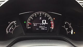 Honda Civic 2006  2011 Mileage Odometer Correction on Instrument Cluster Panel ICP [upl. by Anertal]