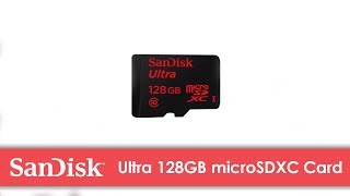 SanDisk® 128GB Ultra microSDXC Card  Official Product Overview [upl. by Tobias]