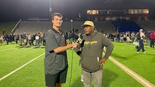 Wingate Football VS Barton 101224  Postgame Interviews [upl. by Barth]