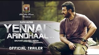 Yennai Arindhaal Official Trailer  Ajith Trisha Anushka  Harris Jayaraj [upl. by Annatnom]