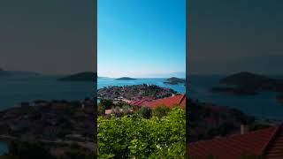 Trizonia House  Vacation villa with breathtaking panoramic view on Gulf of Corinth Greece [upl. by Holle]