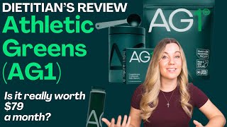 Athletic Greens AG1 Review by a dietitian  Is Athletic Greens worth it [upl. by Odlabso]