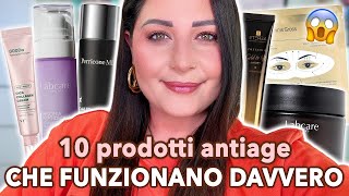 10 PRODOTTI ANTIAGE che fanno DAVVERO LA DIFFERENZA  Funzionano✅ [upl. by Angie]