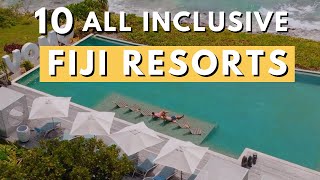 Top 10 All INCLUSIVE Resorts In FIJI [upl. by Enyaw]