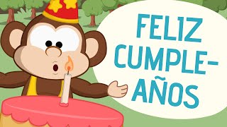 Feliz cumpleaños  Canciones para niños  Toobys [upl. by Ahsimet672]