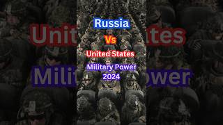 Russia and United States of America USA Military Power comparison 2024  shorts [upl. by Ellerihs]