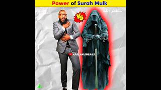 Power of Surah Mulk  Arslan Speaks shortsfeed facts quran surahmulk [upl. by Annahtur]