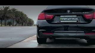 BMW F36 435i Gran Coupe  ARMYTRIX Full Set Exhaust Extreme Sport Edition [upl. by Mathilda]